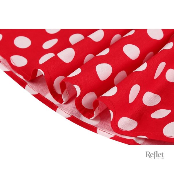 Jupe à pois tendance, un incontournable du vestiaire vintage