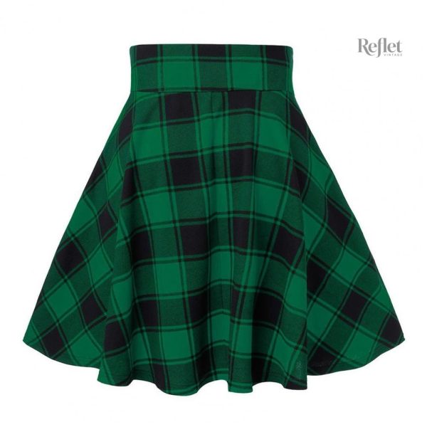 Jupe midi années 50, idéale pour une tenue classique et chic