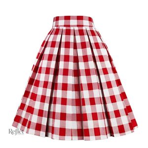 Jupe vintage colorée inspirée des années 50