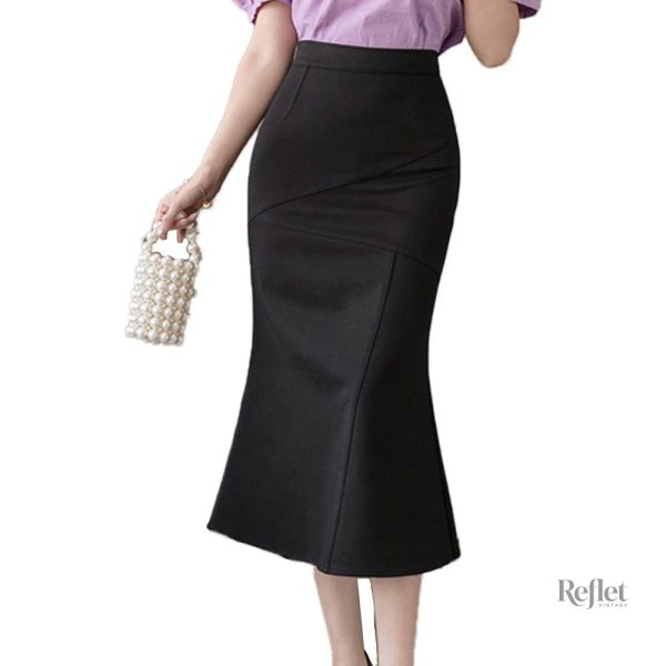 jupe-annee-50-noire-1 Jupe noire style année 50