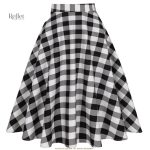 Jupe rétro à taille haute pour un look années 50