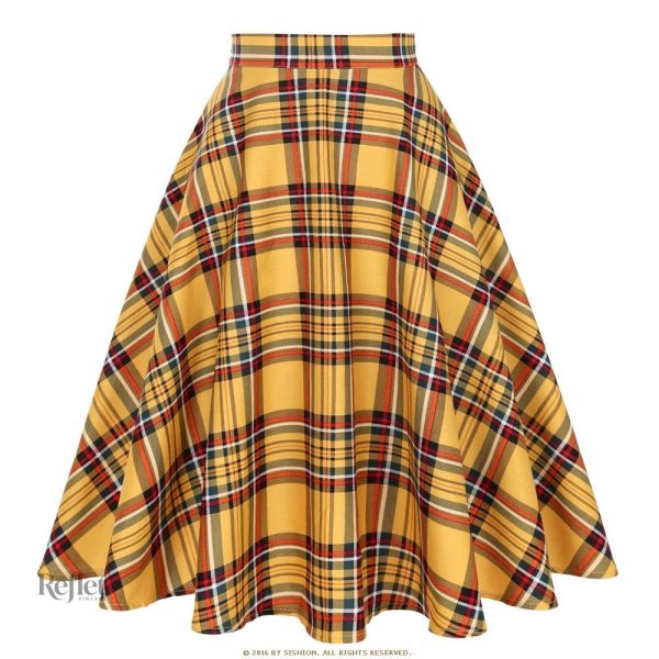 Jupe vintage inspirée des silhouettes des années 50