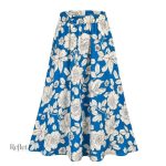 Jupe en coton années 60 pour un style décontracté