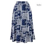 Jupe années 60 en tissu léger et confortable