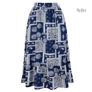 Jupe années 60 en tissu léger et confortable