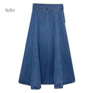 Jupe ample style vintage, grande taille disponible