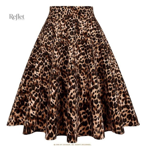 Jupe classique années 60, confection abordable et tendance