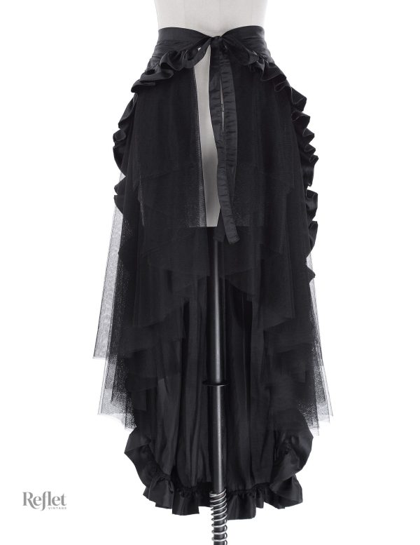 Jupe à taille haute au style élégant Année 60
