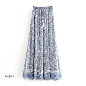Jupe vintage style années 80, colorée et tendance
