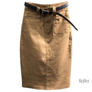 Jupe vintage avec poches, look années 80 tendance