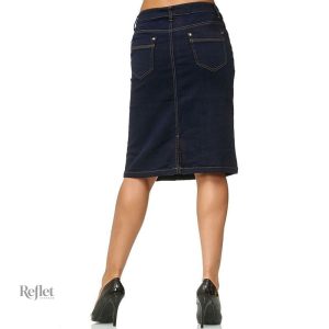 Jupe tendance années 80, look sportif