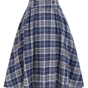 Jupe rétro femme, coupe évasée années 50
