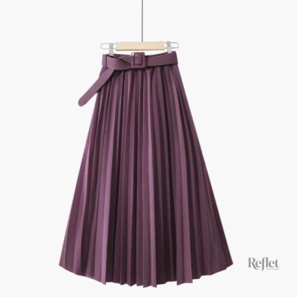 Jupe à fleurs 50's pour fille