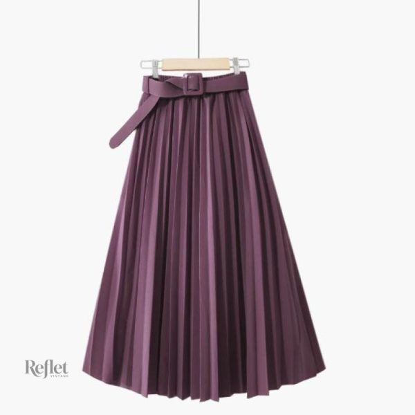 Jupe à taille haute années 50 enfant