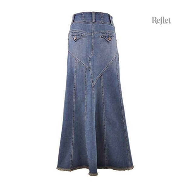 Jupe aux motifs classiques années 50, grande taille