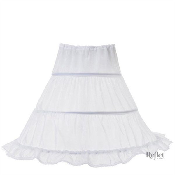 jupe-annees-60-blanche-1 Jupe blanche années 60, style rétro et élégant