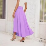 Modèle de jupe corolle années 50, imprimé classique