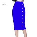 Jupe Crayon Évasée Années 70 pour un look chic