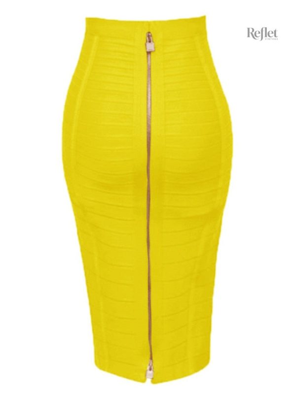 Style rétro : jupe crayon ajustée