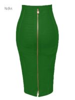 Jupe vintage, silhouette crayon chic