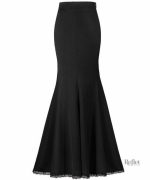 Jupe crayon taille haute style rétro pour un look chic