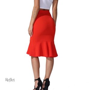 Jupe vintage style crayon, coupe raffinée