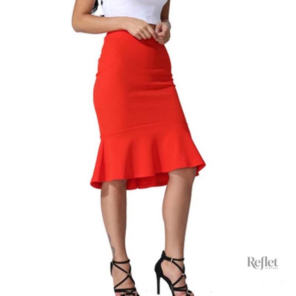 Jupe crayon, look vintage chic et moderne