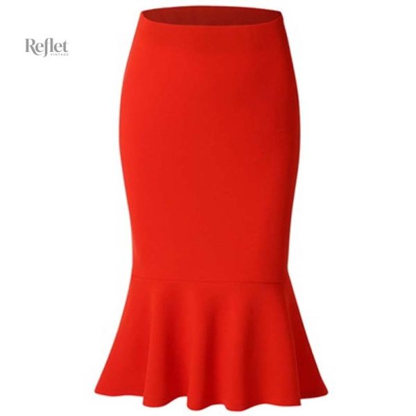 Jupe crayon vintage, incontournable dans votre garde-robe