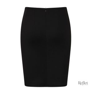 Jupe vintage, finition daim de qualité