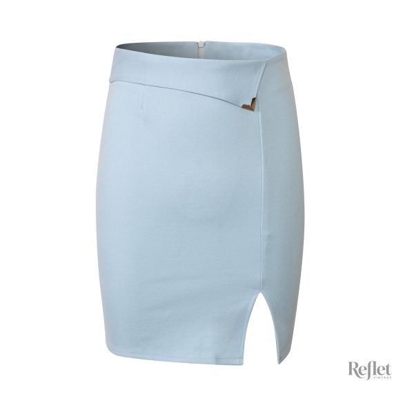 Jupe en daim classique, mode vintage