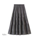 Jupe années 60 avec ceinture, style féminin sophistiqué