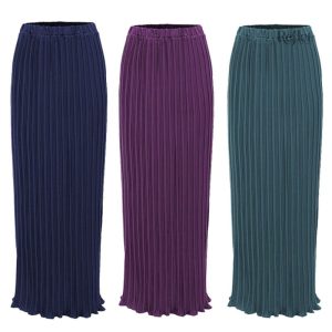 Jupe droite rétro pour un look vintage