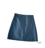 Jupe en cuir vintage