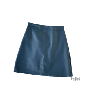 Jupe en cuir vintage