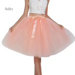 Jupe vintage en tulle, élégance inspirée des années 80