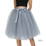 Jupe classique en tulle, incontournable des années 80