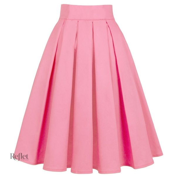 Élégante jupe évasée au look vintage tendance