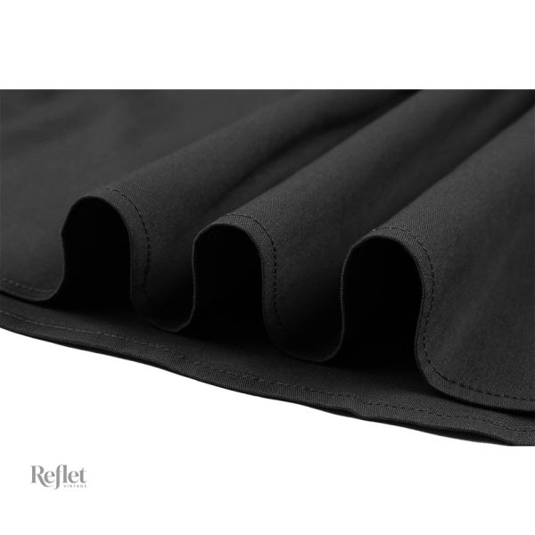 Jupe évasée à motifs, allure rétro