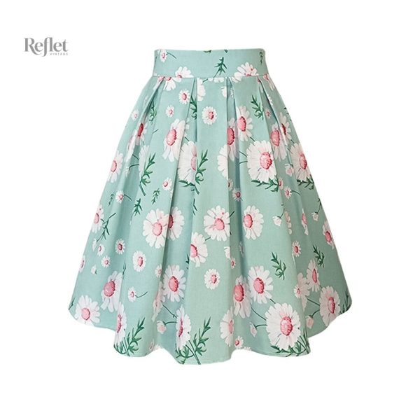 jupe-femme-annee-50-vintage-1 Jupe Femme Vintage Années 50, style rétro