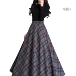 Jupe femme vintage, taille haute et chic