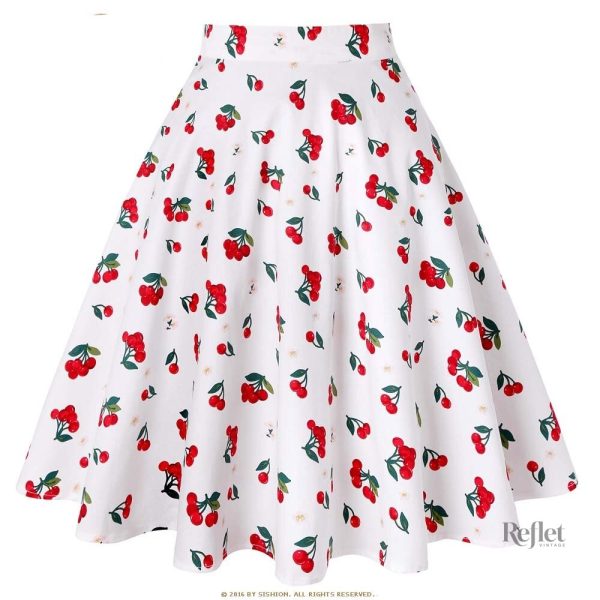 Jupe courte à pois pour enfant