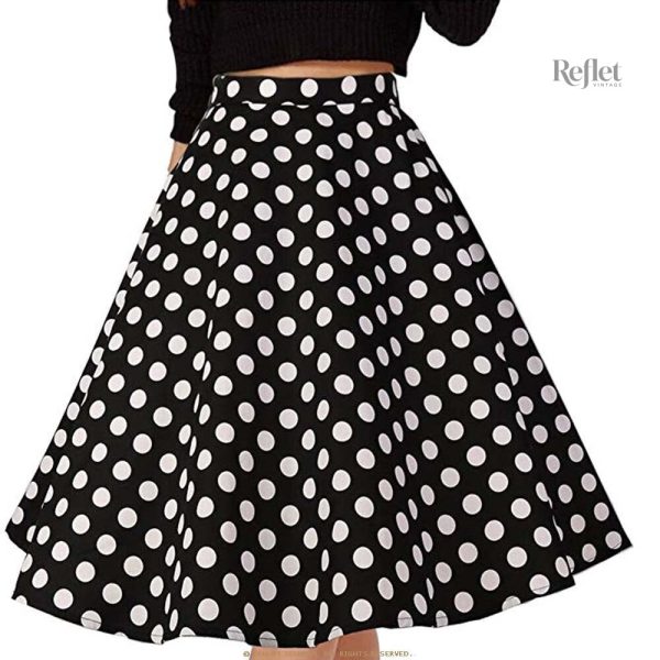 Jupe à motifs pois pour enfants