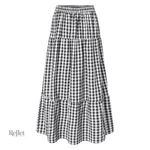 Jupe à motifs rétro, idéale pour un look enfantin chic