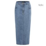 Jupe en denim au style rétro