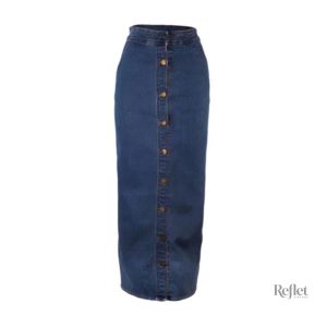 Jupe courte en denim classique