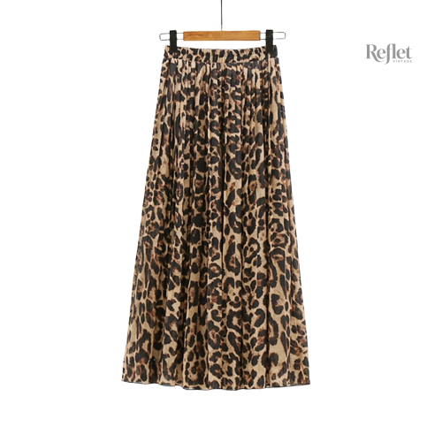 jupe-leopard-annee-70-1 Jupe léopard années 70, style rétro et tendance