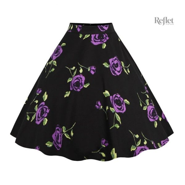 Jupe ample année 50, parfait pour un style pin-up
