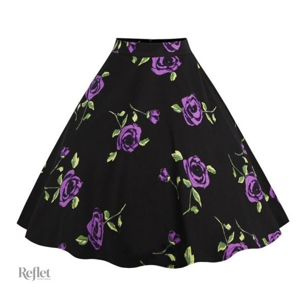 Jupe vintage année 50, style intemporel