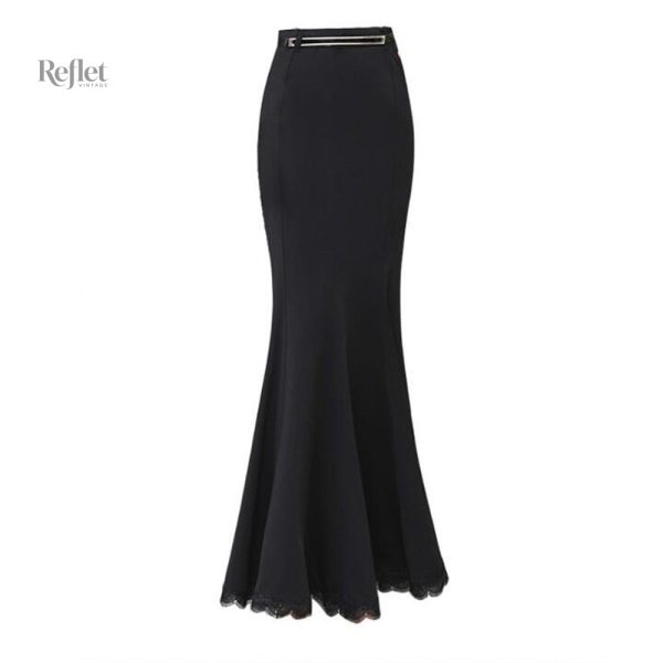 Jupe longue style années 50, élégante et féminine