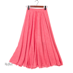 Jupe fluide années 80, look tendance